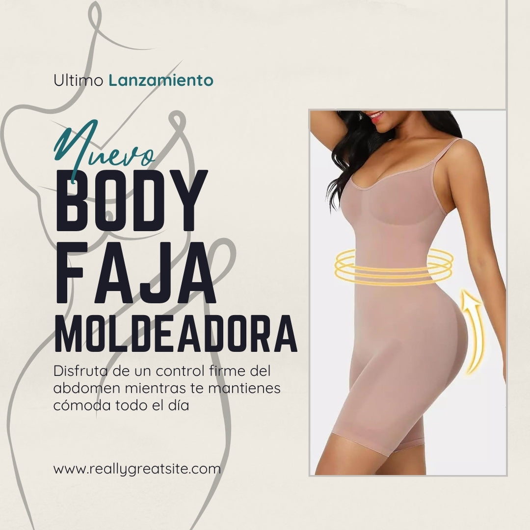 Body Faja Moldeadora de Alta Compresión - Reducción Instantánea