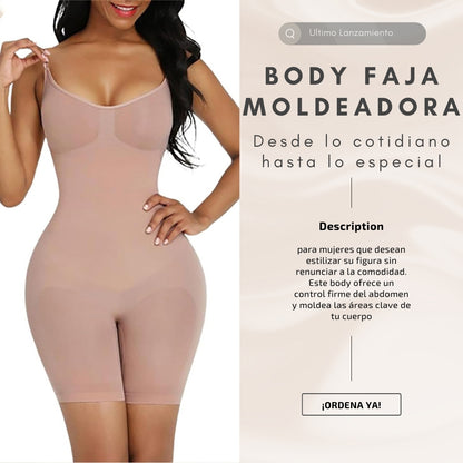 Body Faja Moldeadora de Alta Compresión - Reducción Instantánea