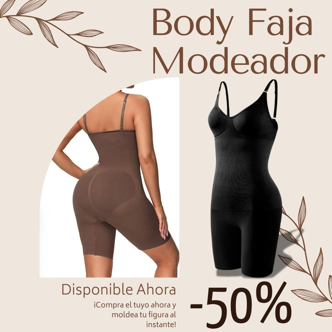 Body Faja Moldeadora de Alta Compresión - Reducción Instantánea